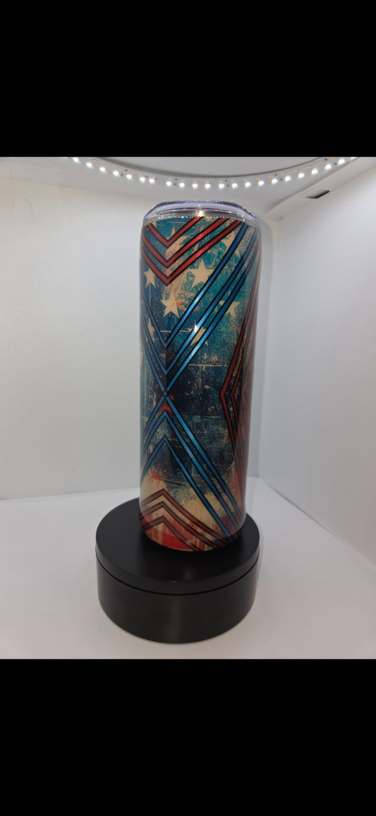 Flag X 20 oz Stainless Steel Cup