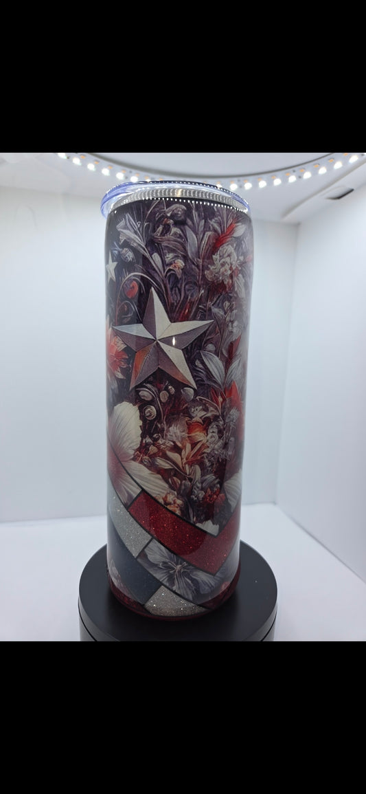 Patriotic 20oz Stainless Steel Cup